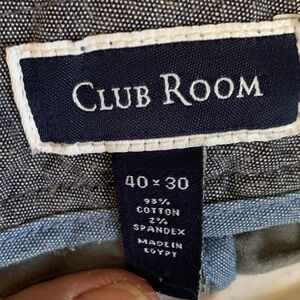 Club Room Navy Chinos